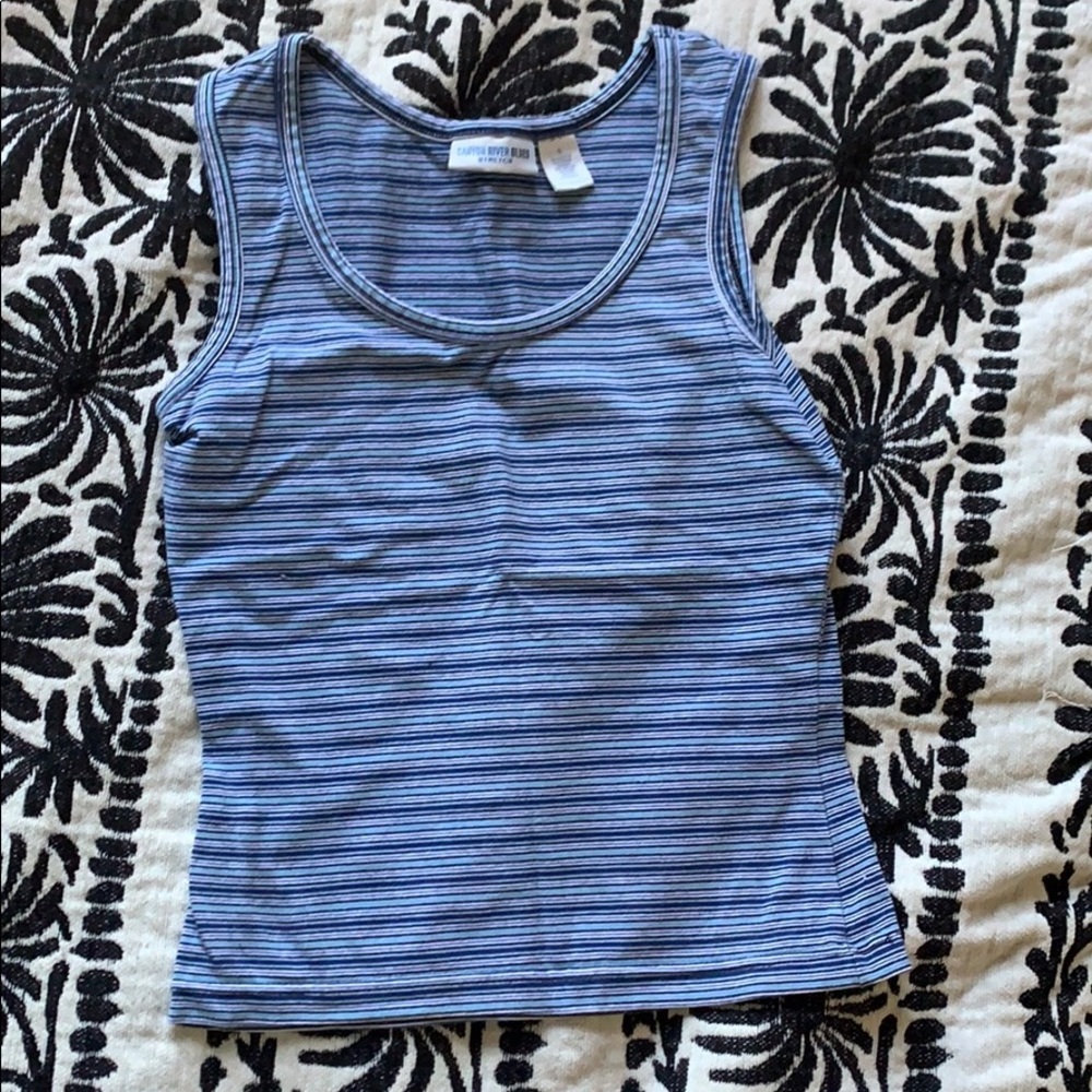 VINTAGE 90s 00s stretch sleeveless top